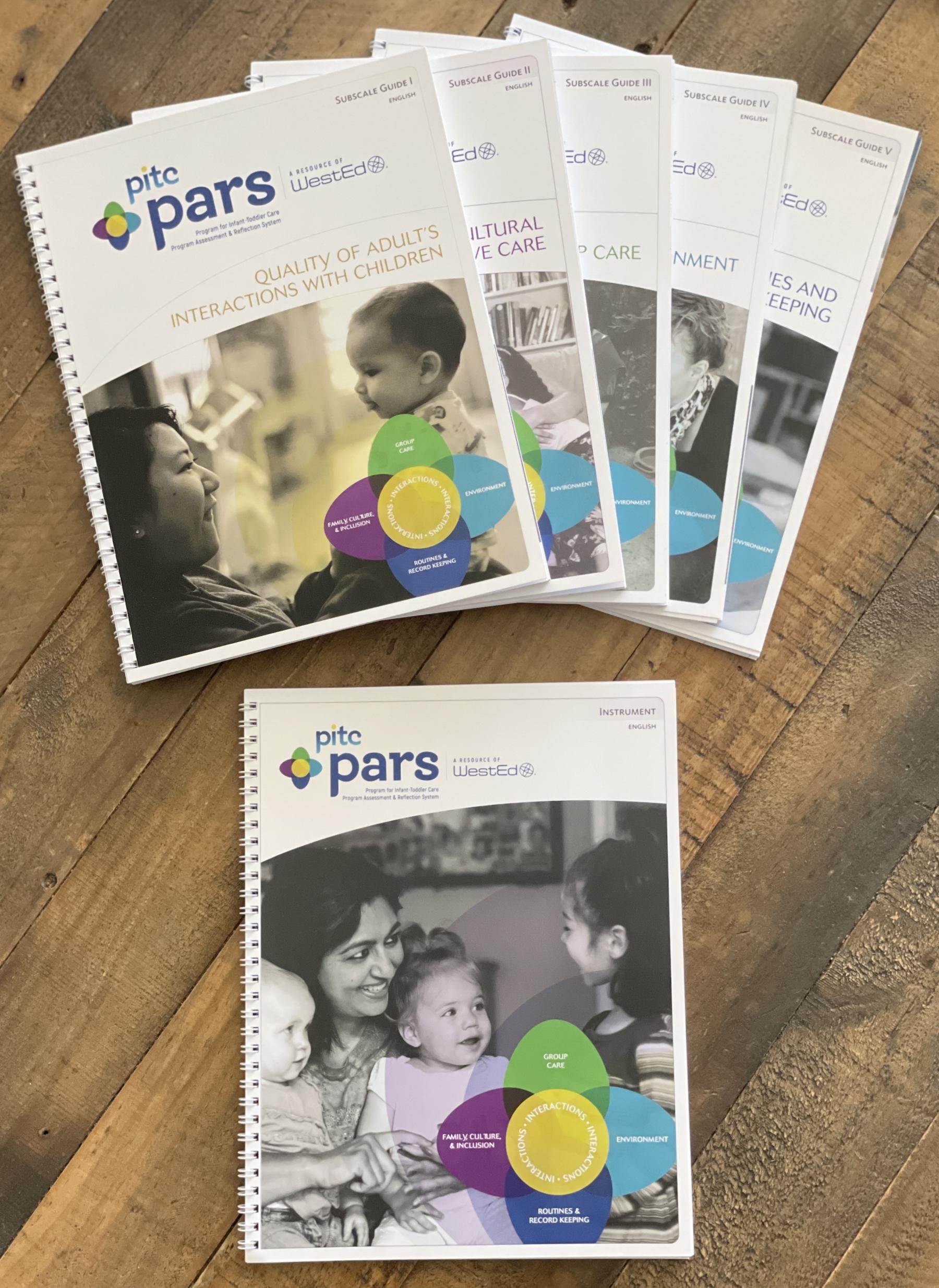 Cover page for PARS Instrument guide in English